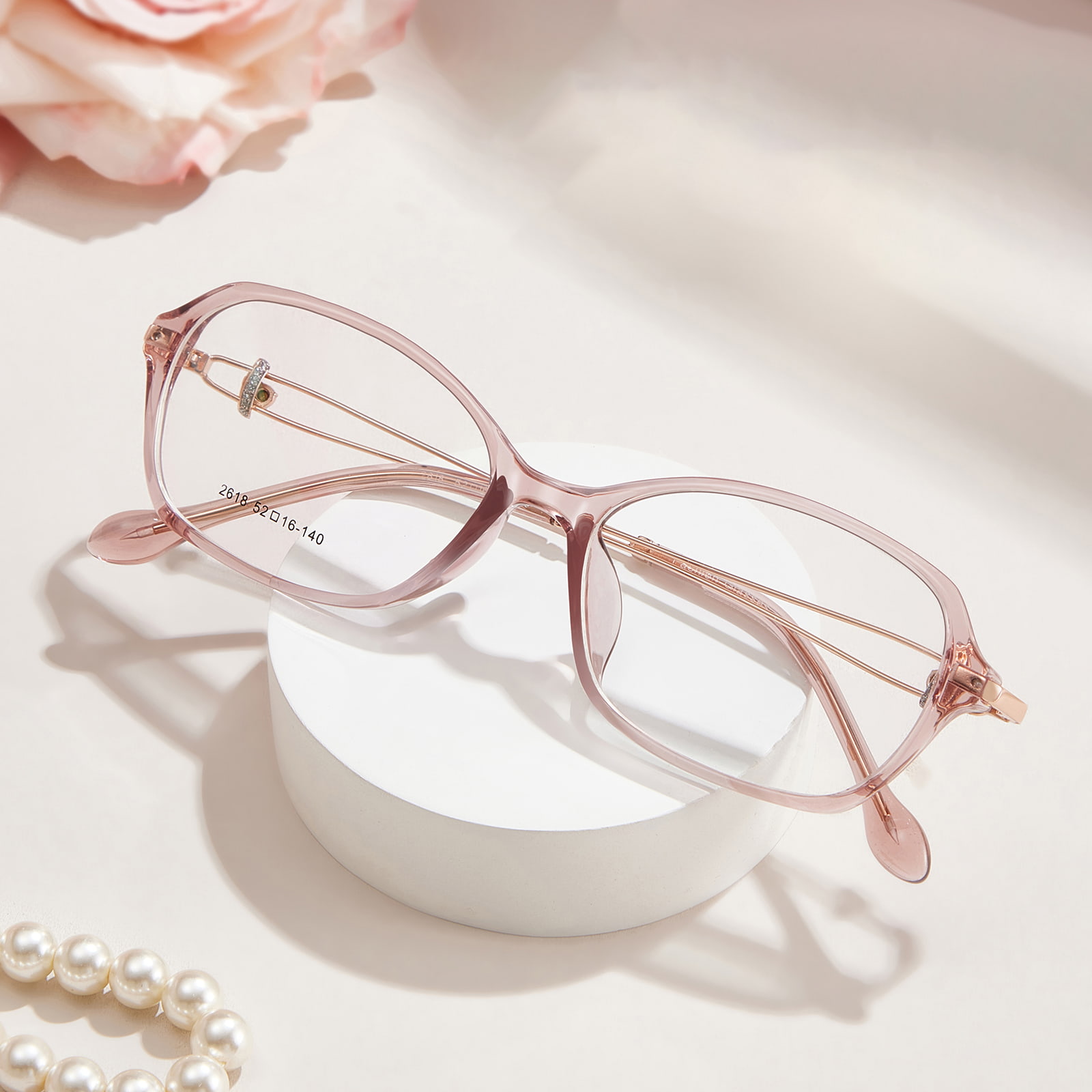 2618 Elegant Polygon TR90 szemüveg