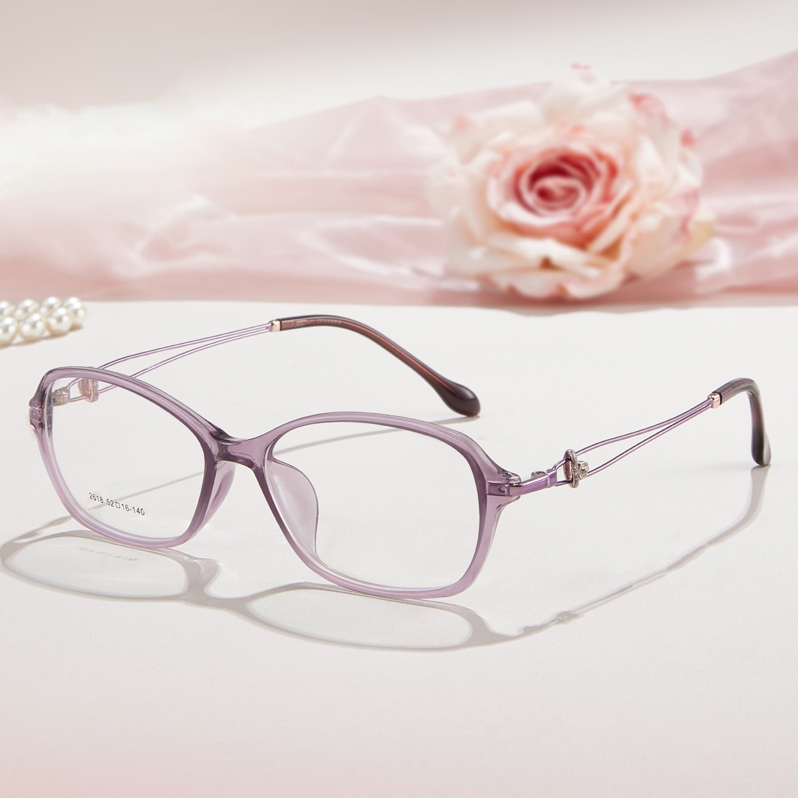 2618 Elegant Polygon TR90 szemüveg